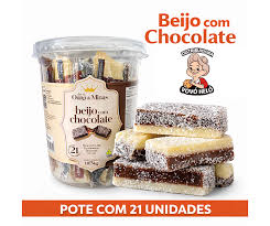 OURO DE MINAS BEIJO COM CHOCOLATE PT 21X50GRS
